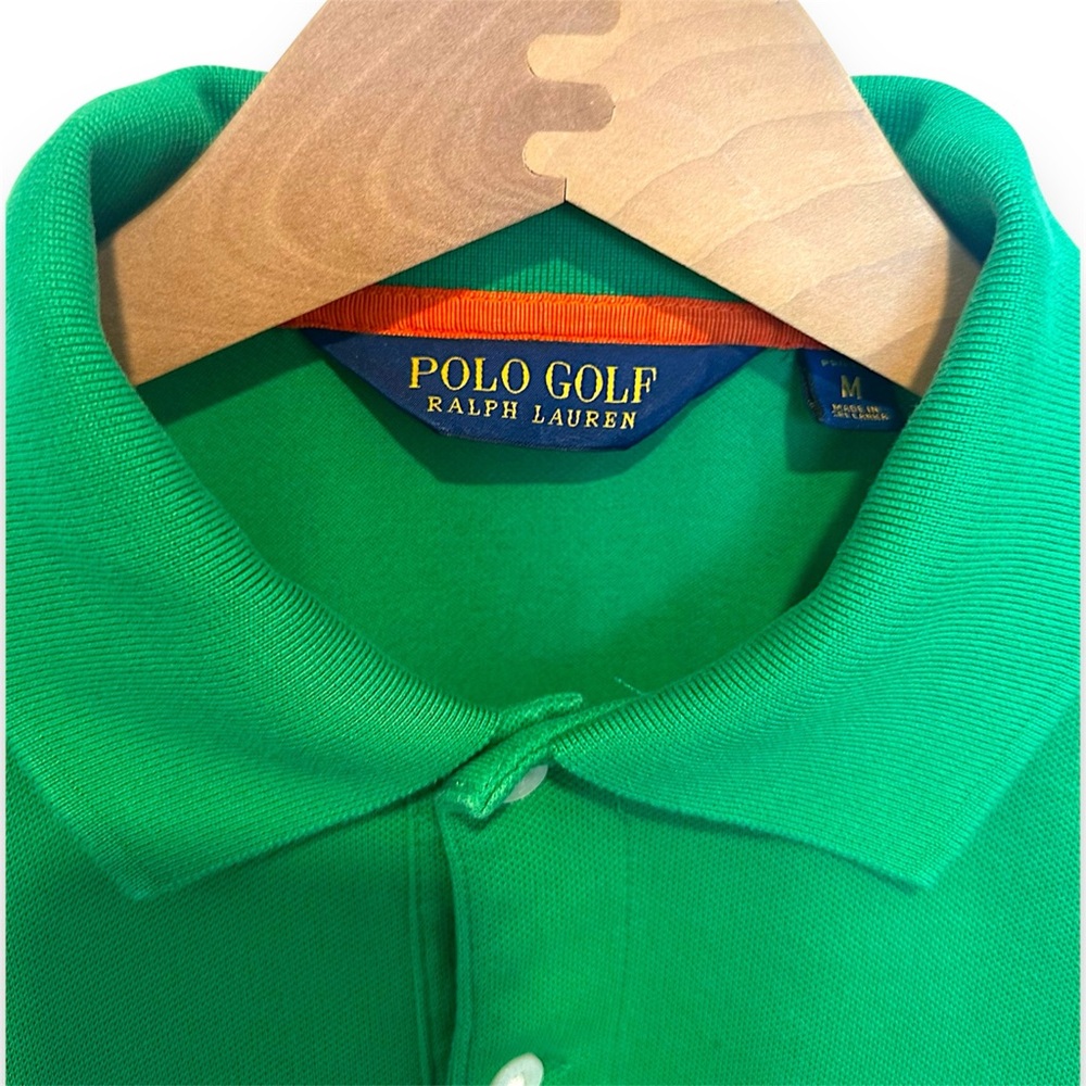 Ralph Lauren Green Polo Golf Classic-Fit Polo Shirt Size M - Picture 3 of 4